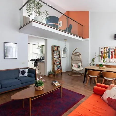 Bright Loft With 3 Bedrooms And Terrace In Galata *