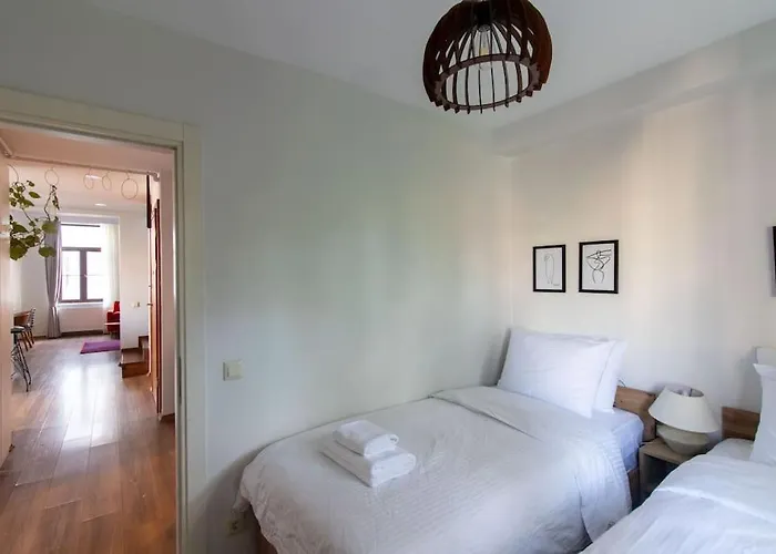 Appartamento Bright Loft With 3 Bedrooms And Terrace In Galata