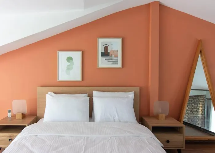 Bright Loft With 3 Bedrooms And Terrace In Galata Apartmán *