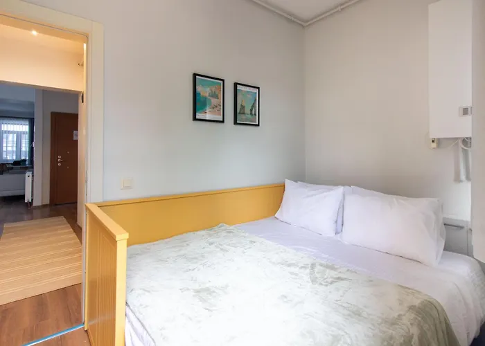 Apartmán Bright Loft With 3 Bedrooms And Terrace In Galata