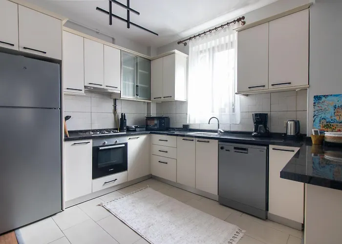 Bright Loft With 3 Bedrooms And Terrace In Galata Istanbulská provincie