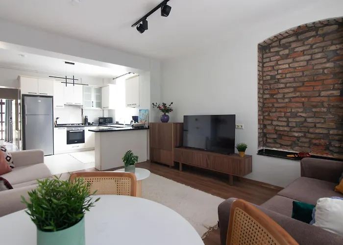 Bright Loft With 3 Bedrooms And Terrace In Galata Istanbulská provincie