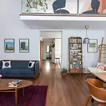 Bright Loft With 3 Bedrooms And Terrace In Galata Istanbul